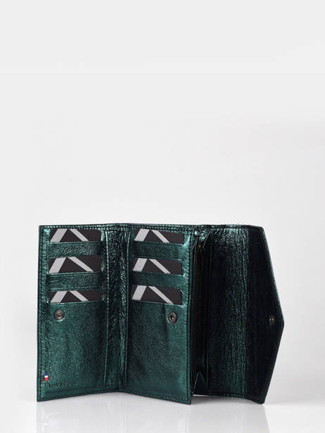 Portefeuille Etincelle Irisée Cuir Etrier Vert etincelle irisee EETI469 vue secondaire 1