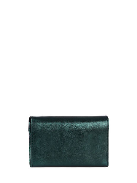 Portefeuille Etincelle Irisée Cuir Etrier Vert etincelle irisee EETI469 vue secondaire 2