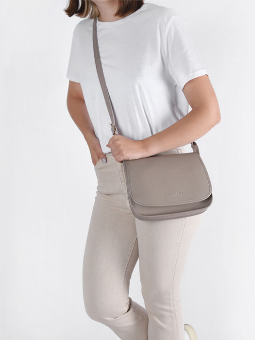 Longchamp Le foulonnÃ© Messenger bag Gray
