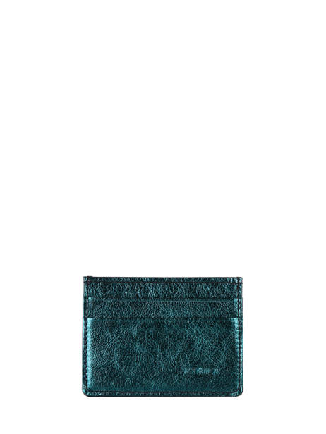 Porte-cartes Etincelle Irisée Cuir Etrier Vert etincelle irisee EETI011