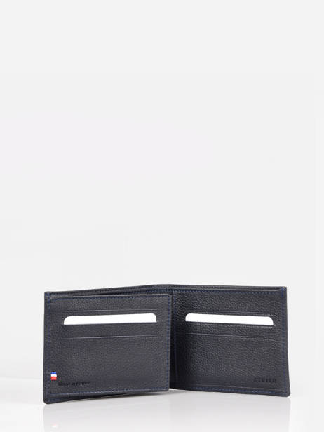 Portefeuille Porte-cartes Madras Cuir Etrier Bleu madras EMAD740 vue secondaire 1