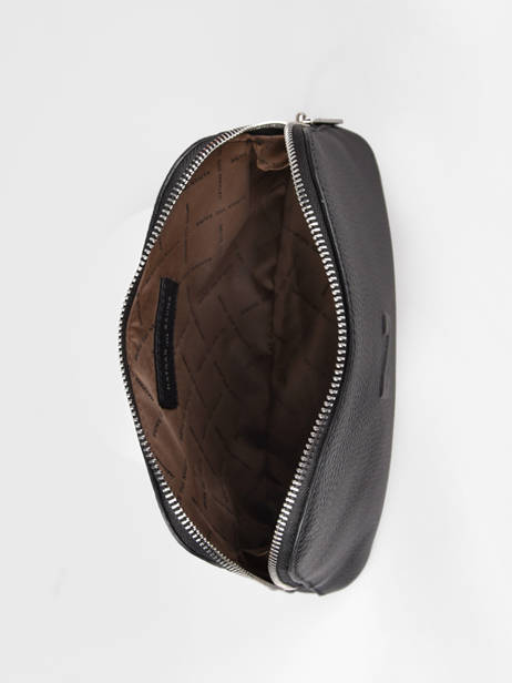 Trousse Zippée Cuir Nathan baume Noir nathan 4 vue secondaire 1
