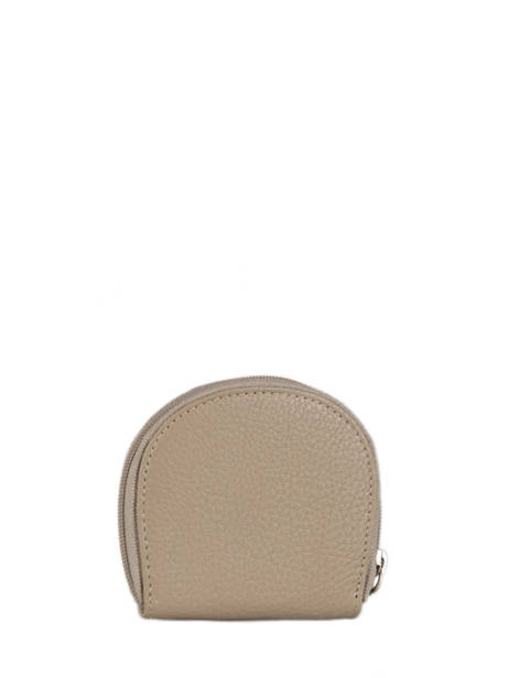 Porte-monnaie Caviar Cuir Crinkles Beige caviar 14291 vue secondaire 2