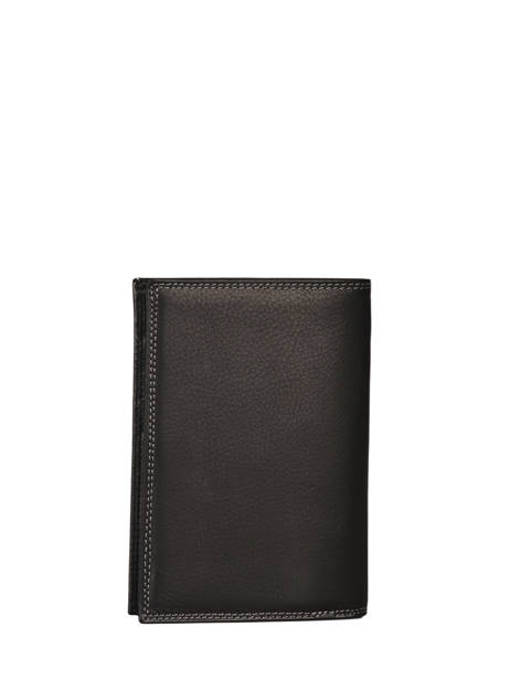 Portefeuille Cuir Katana Noir marina 753015 vue secondaire 3