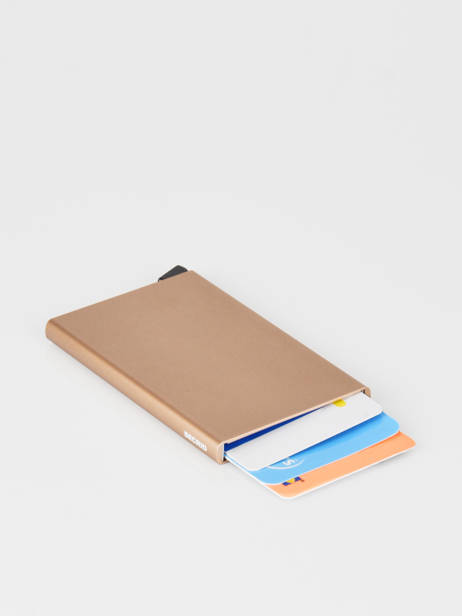 Aluminium Card Holder Secrid Brown alu 00C other view 1