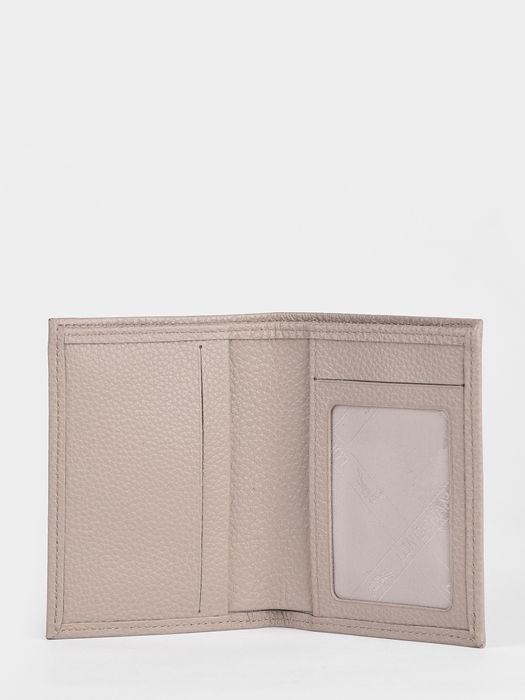 Longchamp Le foulonné Bill case / card case Gray