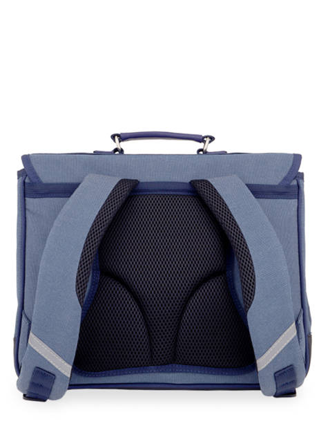 Cartable 2 Compartiments Caramel et cie Bleu fier GA vue secondaire 4
