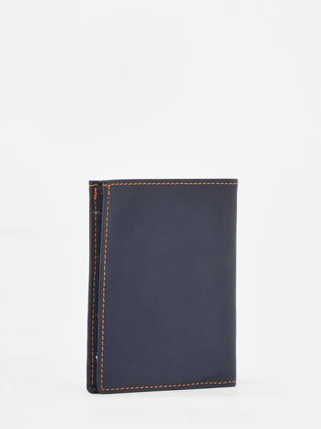 Portefeuille Porte-cartes Paris Cuir Etrier Bleu paris EPAR748 vue secondaire 2