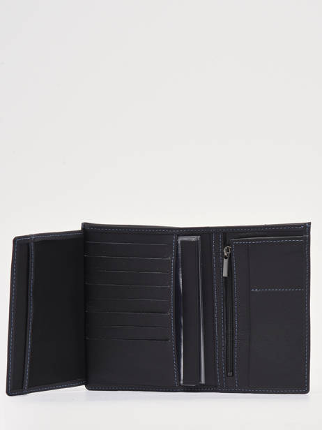 Portefeuille Porte-monnaie Paris Cuir Etrier Noir paris EPAR442 vue secondaire 2