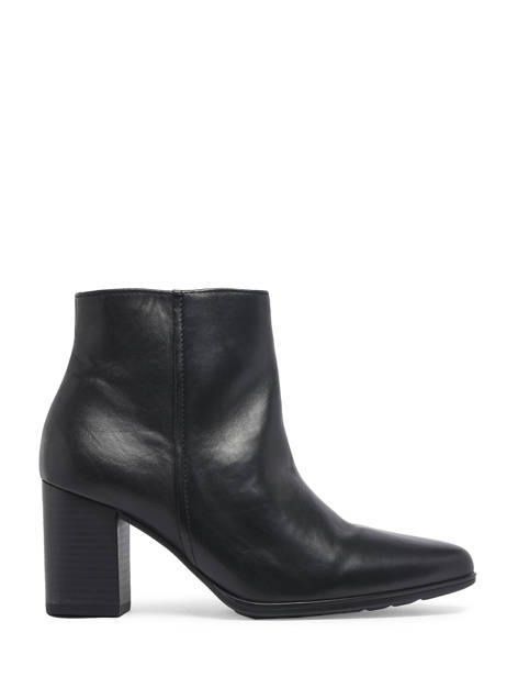 Bottines à Talon En Cuir En Cuir Gabor Noir accessoires 57