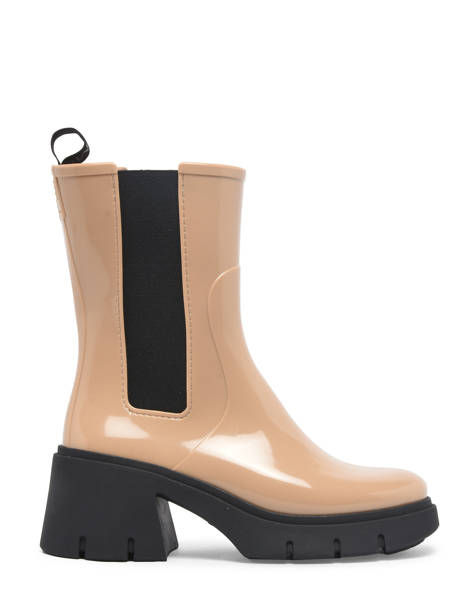Chelsea Boots De Pluie Ciana Lemon jelly Beige accessoires 10020158
