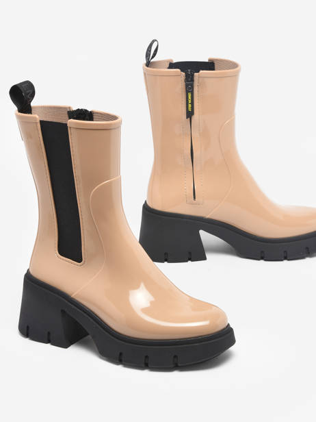 Chelsea Boots De Pluie Ciana Lemon jelly Beige accessoires 10020158 vue secondaire 1