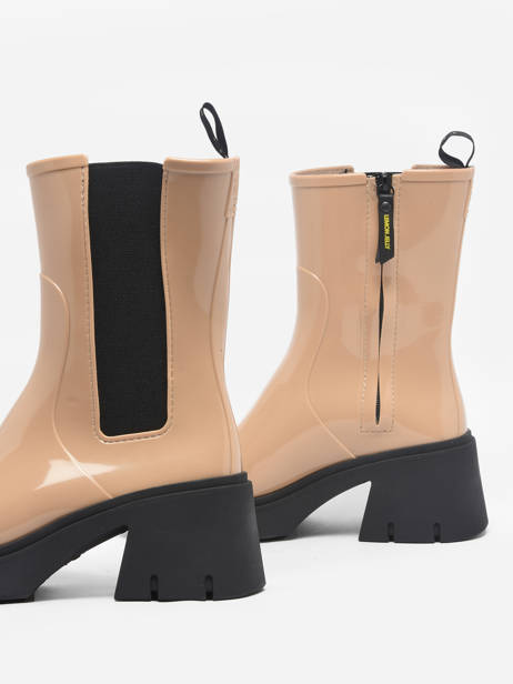 Chelsea Boots De Pluie Ciana Lemon jelly Beige accessoires 10020158 vue secondaire 3