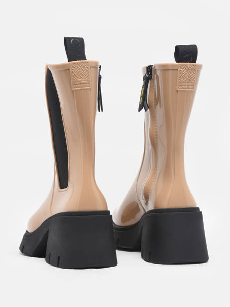 Chelsea Boots De Pluie Ciana Lemon jelly Beige accessoires 10020158 vue secondaire 4