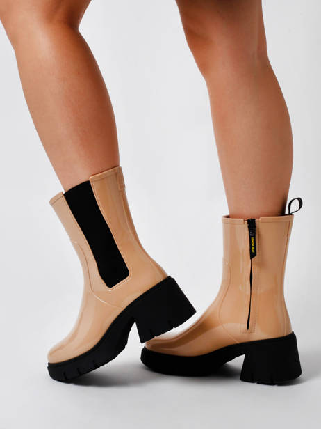 Chelsea Boots De Pluie Ciana Lemon jelly Beige accessoires 10020158 vue secondaire 2
