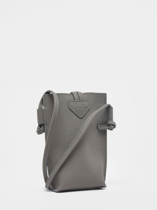 Longchamp Roseau Etui ipod/cd Gris
