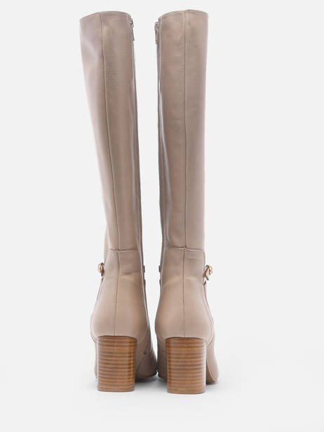 Bottes à Talon Tania En Cuir Brenda zaro Rose accessoires 4540 vue secondaire 4