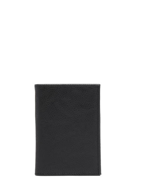 Wallet With Coin Purse Essentiel Leather Miniprix Black essentiel 8319