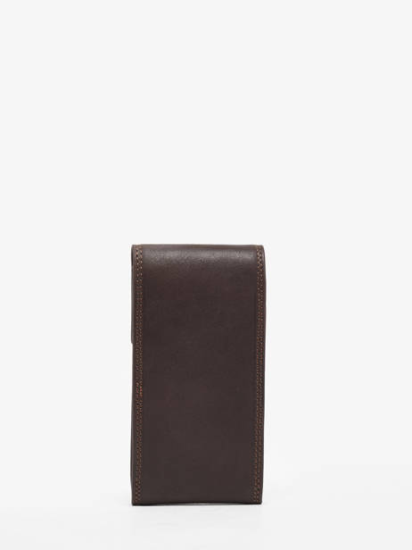 Porte-clefs Cuir Francinel Marron bilbao 47920 vue secondaire 2