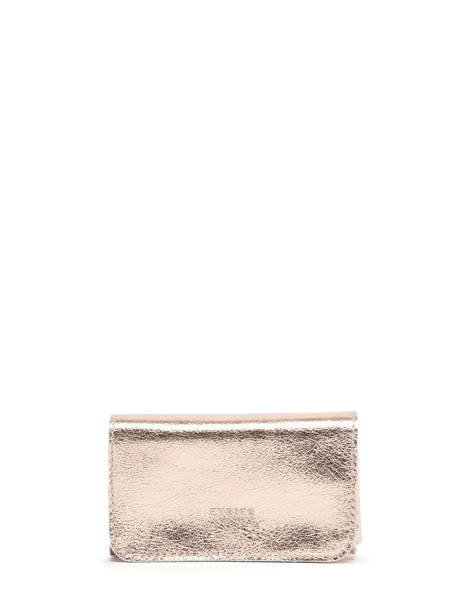 Porte-monnaie Etincelle Irisée Cuir Etrier Or etincelle irisee EETI650