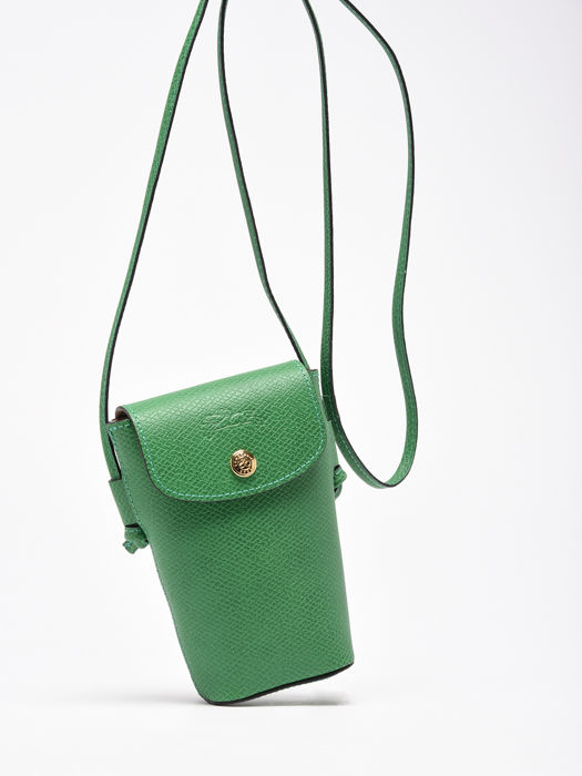 Longchamp Epure Etui ipod/cd Vert