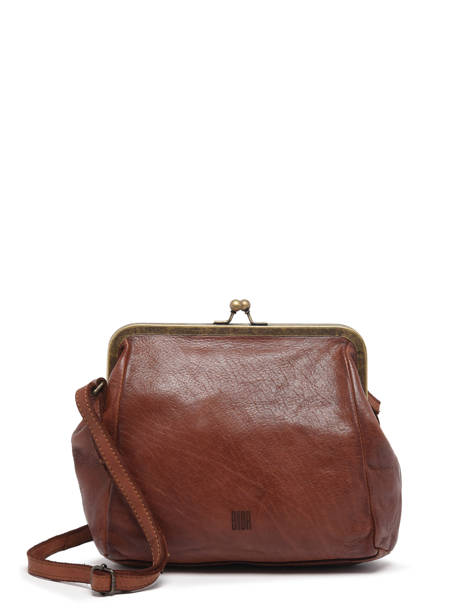 Sac BandouliÃ¨re Heritage Cuir Biba Marron heritage BT22