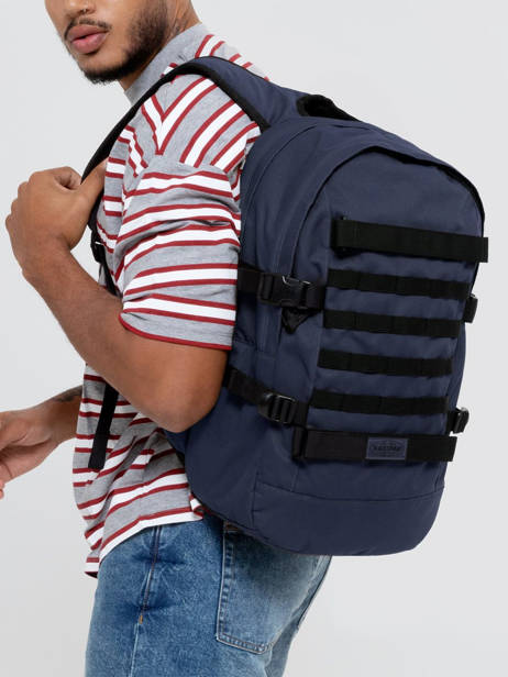 Sac à Dos Floid Tact 1 Compartiment Eastpak Bleu core series K24F vue secondaire 1