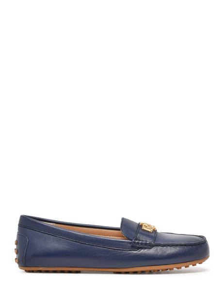 Mocassins Barnsbury En Cuir Lauren ralph lauren Bleu accessoires 85284707