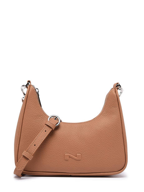 Sac Bandoulière Brasil Cuir Nathan baume Marron n city 40