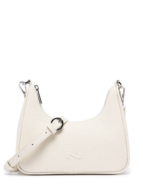 Sac Bandoulière Brasil Cuir Nathan baume Beige n city 40