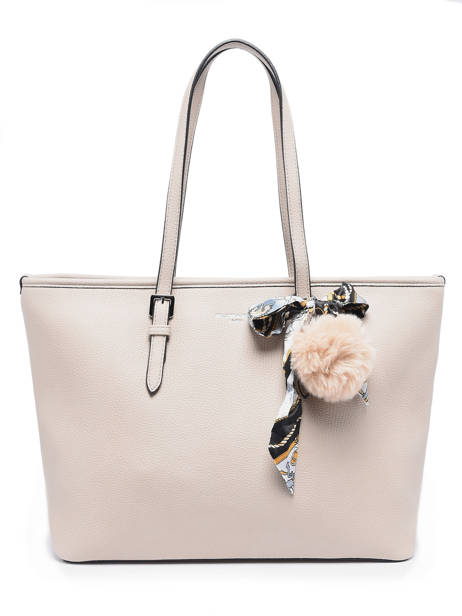 Sac PortÃ© Ã©paule A4 Grained Miniprix Beige grained 1