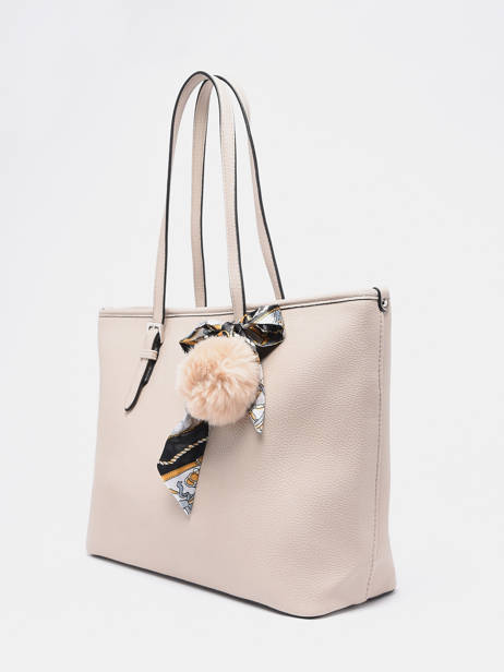 Sac PortÃ© Ã©paule A4 Grained Miniprix Beige grained 1 vue secondaire 2