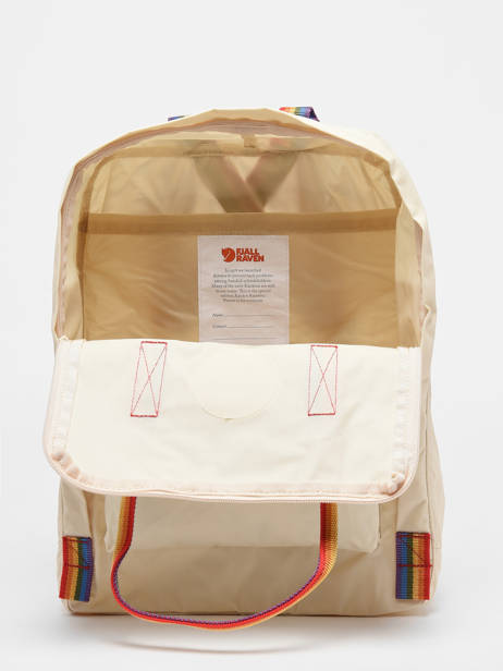 1 Compartment  Backpack Fjallraven Beige kanken 23620 other view 2