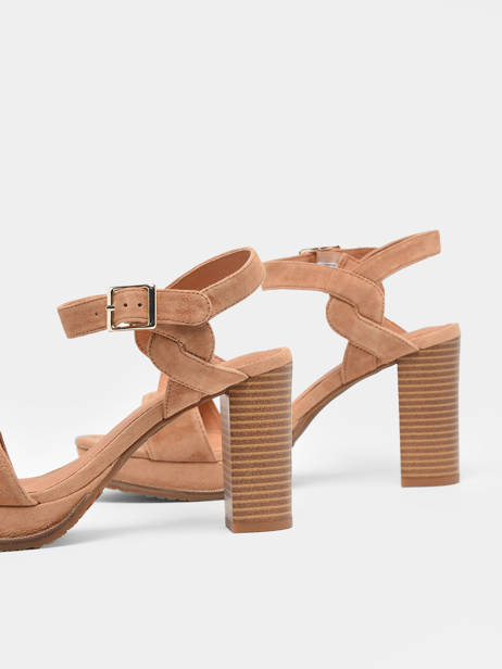 Sandales à Talon Jain En Cuir Mam'zelle Marron women CSG1H03 vue secondaire 1