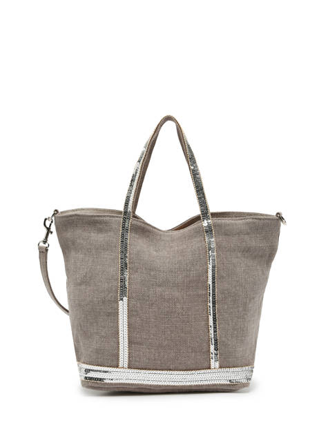 Small Cabas Linnen And Sequins Vanessa bruno Beige cabas lin 31V40435