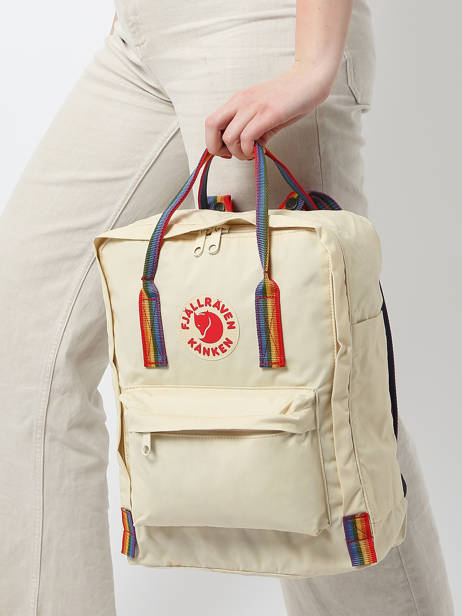 1 Compartment  Backpack Fjallraven Beige kanken 23620 other view 1