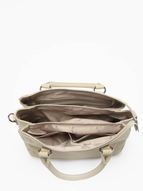 Satchel Confort Leather Hexagona Beige confort 469844 other view 3