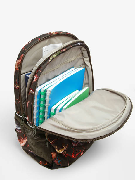Backpack Aspen 3.0 Boys Stones and bones Green boys B other view 3