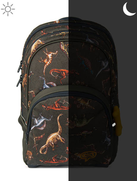 Backpack Aspen 3.0 Boys Stones and bones Green boys B other view 5