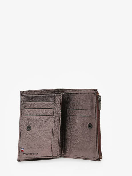 Portefeuille Etincelle Irisée Cuir Etrier Rose etincelle irisee EETI619 vue secondaire 1